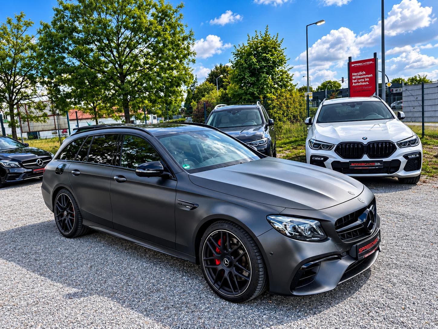 Mercedes-AMG auf dem Spreecars-Hof in Ludwigsfelde